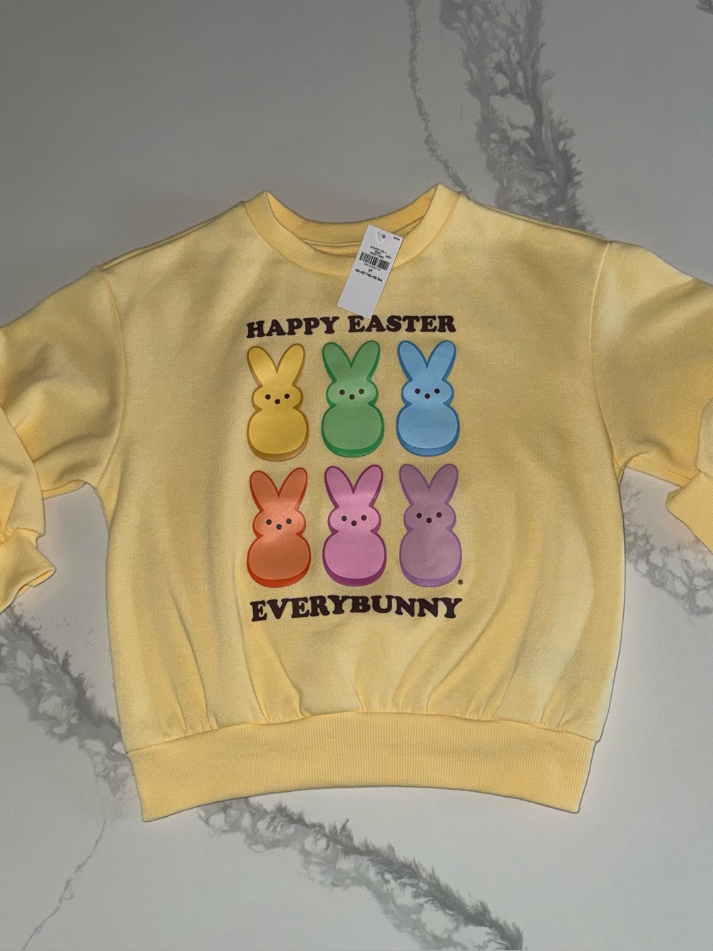 Old Navy Kids Peeps Easter Sweatshirt Girls Size 5
